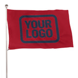 Custom Red Blue Flag