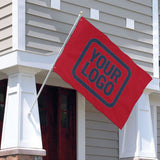 Custom Red Blue Flag