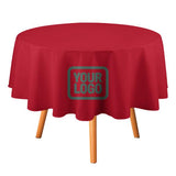 Custom Red Blue Green Round Table Cloth