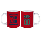 Custom Red Blue Green Mug