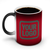Custom Red Blue Green Magic Mug