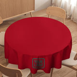 Custom Red Blue Green Round Table Cloth