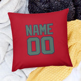 Custom Red Blue Green Pillowcase