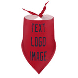 Custom Red Navy Pet Scarf