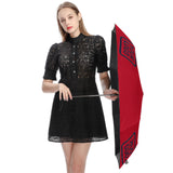 Custom Red Navy Automatic Umbrella