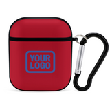 Custom Red Sky Blue AirPods Case