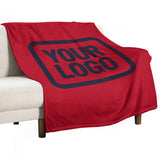 Custom Red Navy Blanket