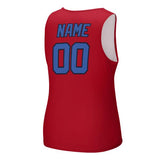 Custom Red Sky Blue Men's Tank Top