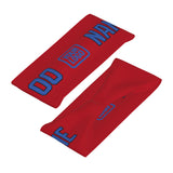 Custom Red Sky Blue Sports headband