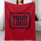 Custom Red Navy Blanket