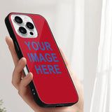 Custom Red Sky Blue Phone Case