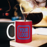 Custom Red Sky Blue Mug