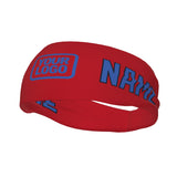 Custom Red Sky Blue Sports headband