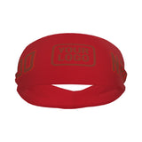 Custom Red Coral Red Sports headband