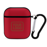 Custom Red Coral Red AirPods Case