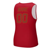 Custom Red Coral Red Men's Tank Top