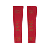 Custom Red Coral Red Arm Sleeve