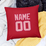 Custom Red Light Pink Pillowcase