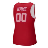 Custom Red Light Pink Men's Tank Top