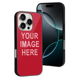 Custom Red Light Pink Phone Case