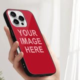 Custom Red Light Pink Phone Case