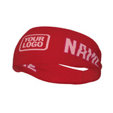 Custom Red Light Pink Sports headband