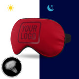 Custom Red Crimson Red Sleep Mask