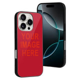 Custom Red Orange Red Phone Case