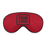 Custom Red Black Sleep Mask