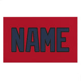 Custom Red Blue Beach Towel