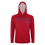 Custom Red Pink UV-Hoodie