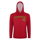 Custom Red Yellow UV-Hoodie