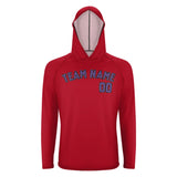 Custom Red Light Purple UV-Hoodie
