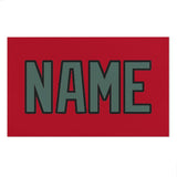 Custom Red Blue Green Beach Towel