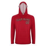 Custom Red Copper Rose UV-Hoodie