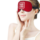 Custom Red White Sleep Mask