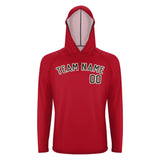 Custom Red Olive UV-Hoodie