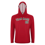 Custom Red Green UV-Hoodie