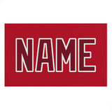 Custom Red Crimson Red Beach Towel