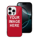 Custom Red White Phone Case