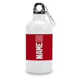 Custom Red White Sports Bottle