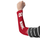 Custom Red White Arm Sleeve
