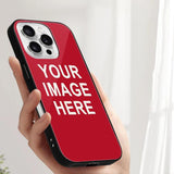 Custom Red White Phone Case