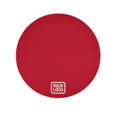Custom Red White Round Table Cloth