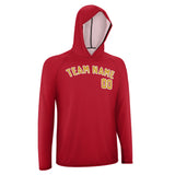 Custom Red Yellow UV-Hoodie