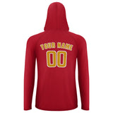 Custom Red Yellow UV-Hoodie