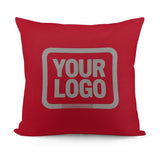 Custom Red Gray Pillowcase