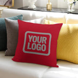 Custom Red Gray Pillowcase
