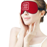 Custom Red Light Pink Sleep Mask