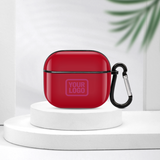 Custom Red Pink AirPods Case (3rd Generation)